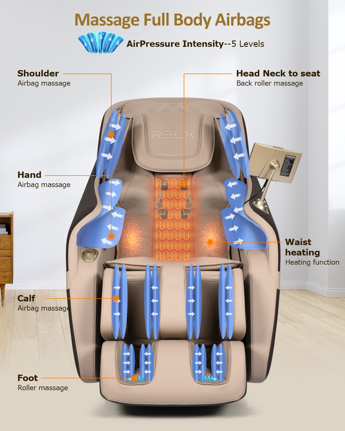 RELX Venus Pro Intelligent Massage Chair