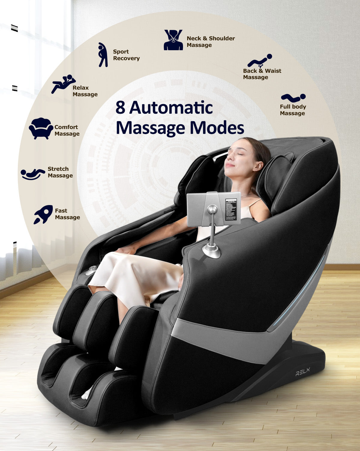 RELX Venus Pro AI Voice Controlled Massage Chair