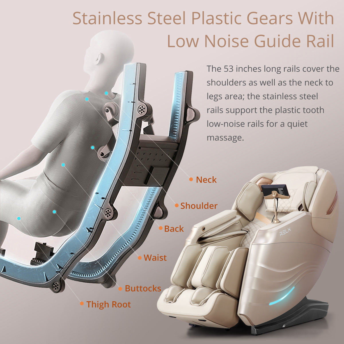RELX Mars Pro AI Voice Controlled Massage Chair