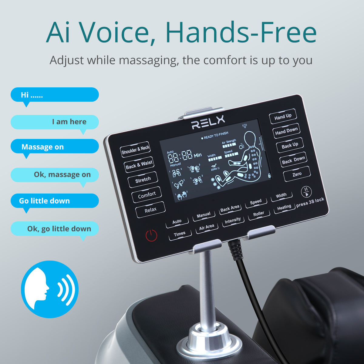 RELX Mars Pro AI Voice Controlled Massage Chair