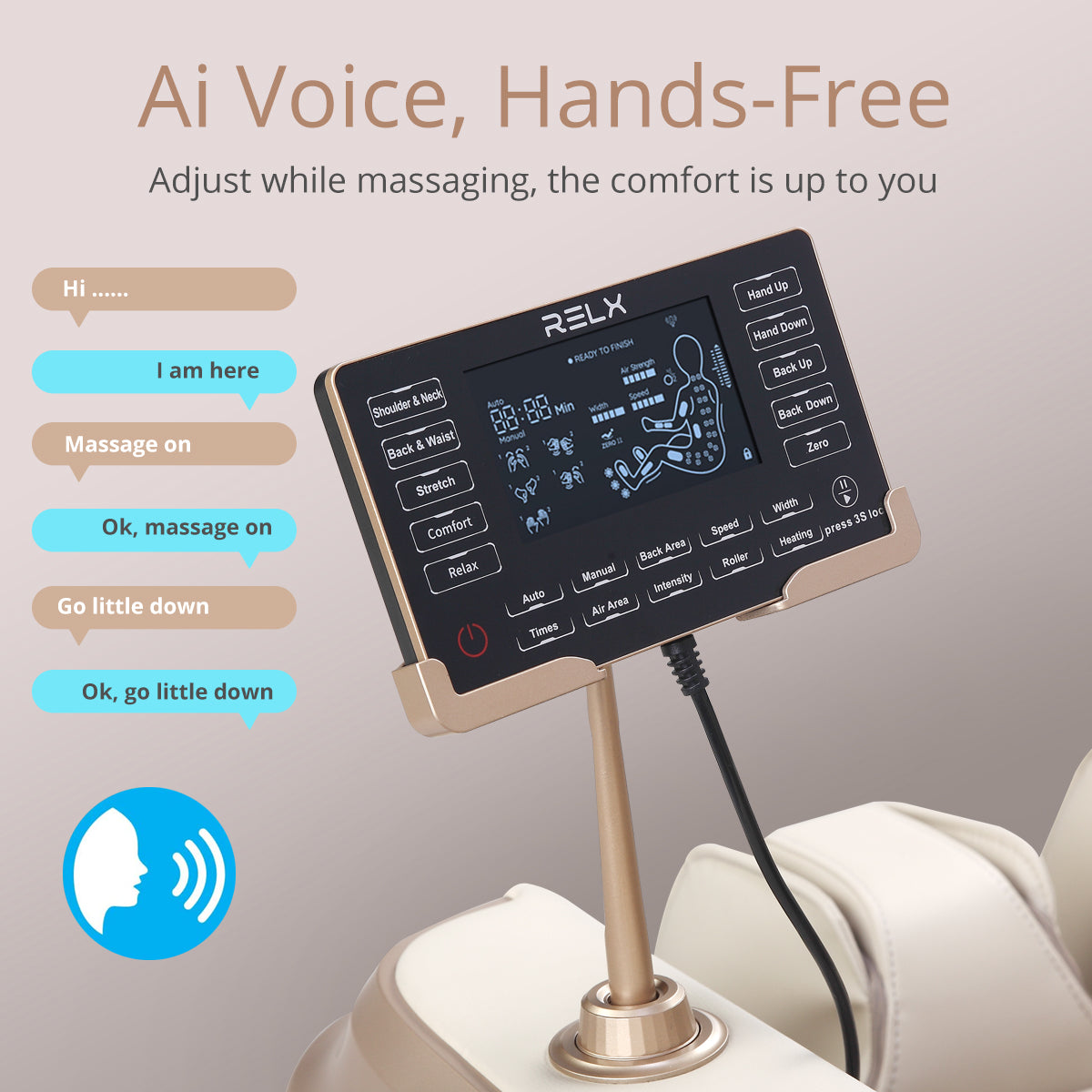 RELX Mars Pro AI Voice Controlled Massage Chair